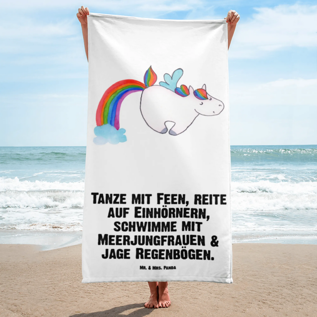 XL Badehandtuch Einhorn Fliegendes Pferd Handtuch, Badetuch, Duschtuch, Strandtuch, Saunatuch, Einhorn, Einhörner, Einhorn Deko, Pegasus, Unicorn, Regenbogen, Spielen, Realität, Glitzer, Erwachsenwerden