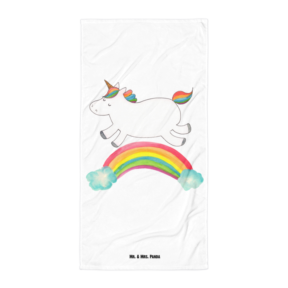 XL Badehandtuch Einhorn Regenbogen Handtuch, Badetuch, Duschtuch, Strandtuch, Saunatuch, Einhorn, Einhörner, Einhorn Deko, Pegasus, Unicorn, Regenbogen, Glitzer, Einhornpower, Erwachsenwerden, Einhornautobahn