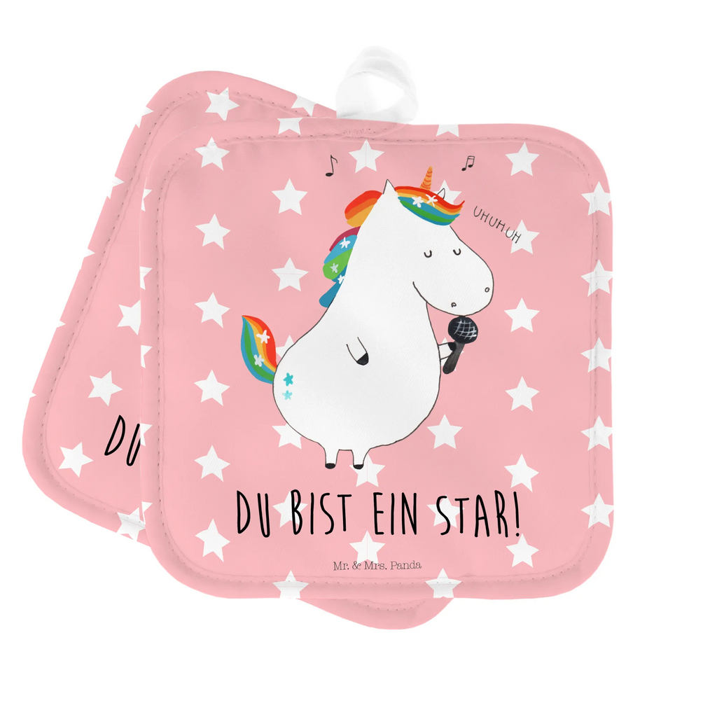 2er Set Topflappen  Einhorn Sänger Topflappen, Topfuntersetzer, Ofenhandschuh, Topflappen Set, Topflappen lustig, Topflappen mit Spruch, Ofenhandschuhe, Topfhandschuhe, Topfhandschuh, Topflappenset, Topflappen 2er Set, Schöne Topflappen, Einhorn, Einhörner, Einhorn Deko, Pegasus, Unicorn, Glitzer, Konfetti, Party, Geburtstag, Feier, Fest, Disco, Sängerin, Sänger, Freundin