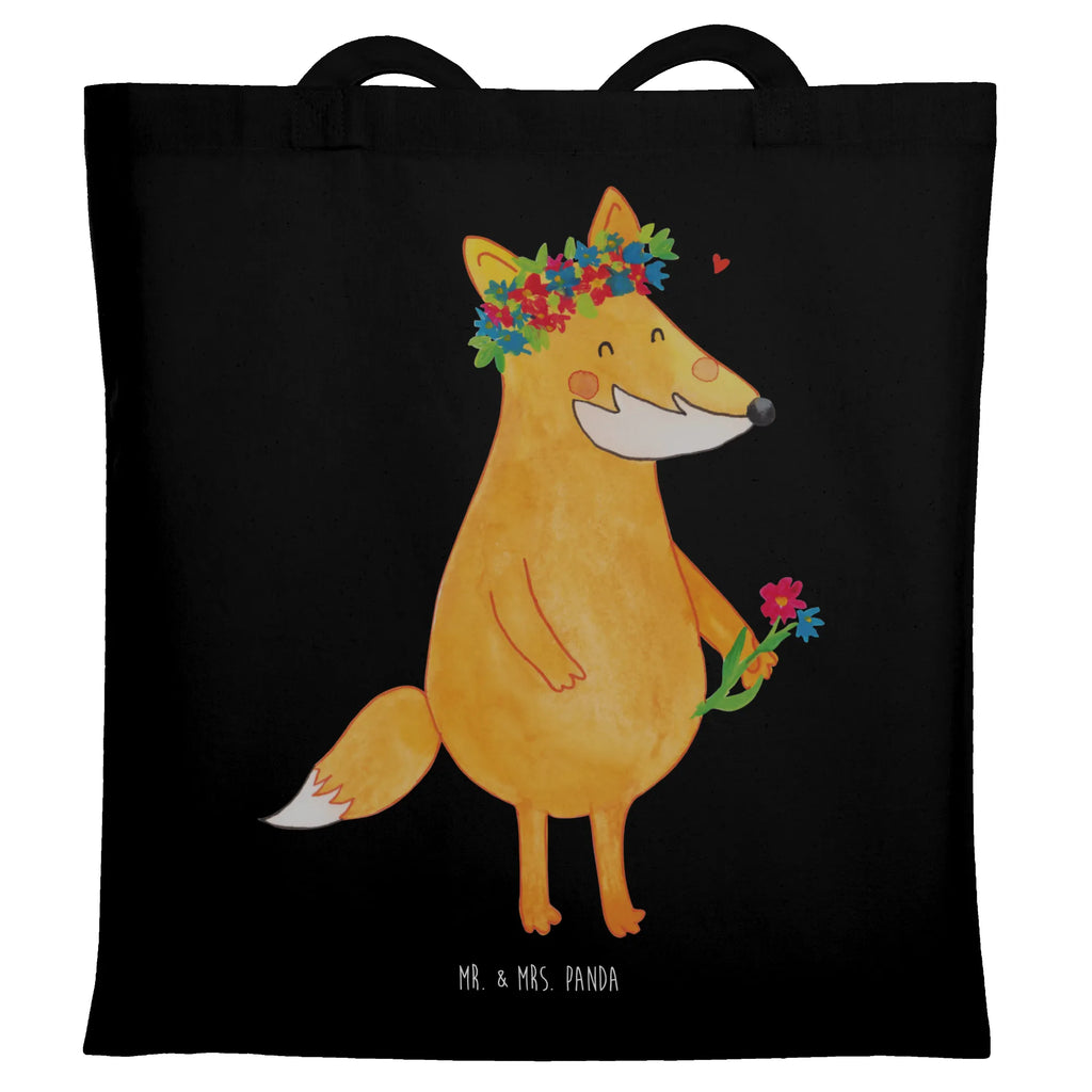 Tragetasche Fuchs Blumen Beuteltasche, Beutel, Einkaufstasche, Jutebeutel, Stoffbeutel, Tasche, Shopper, Umhängetasche, Strandtasche, Schultertasche, Stofftasche, Tragetasche, Badetasche, Jutetasche, Einkaufstüte, Laptoptasche, Fuchs, Füchse, Fox, Liebe, Freundin, Fuchsmädchen, Blumenmädchen, Freundinnen, Liebesbeweis, Blume, Blumen, Motivation, Freude, ich, mich, Selbstliebe