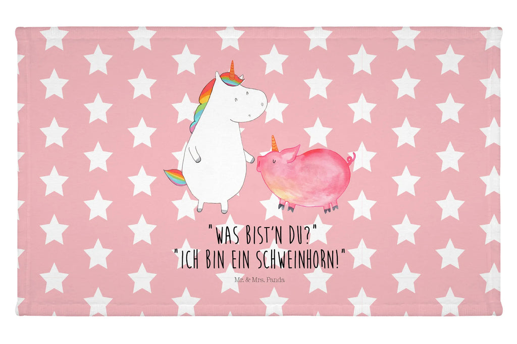 Handtuch Einhorn Schwein Handtuch, Badehandtuch, Badezimmer, Handtücher, groß, Kinder, Baby, Einhorn, Einhörner, Einhorn Deko, Pegasus, Unicorn, Freundschaft, Schweinhorn, Schwein, Freundin, Schweinchen