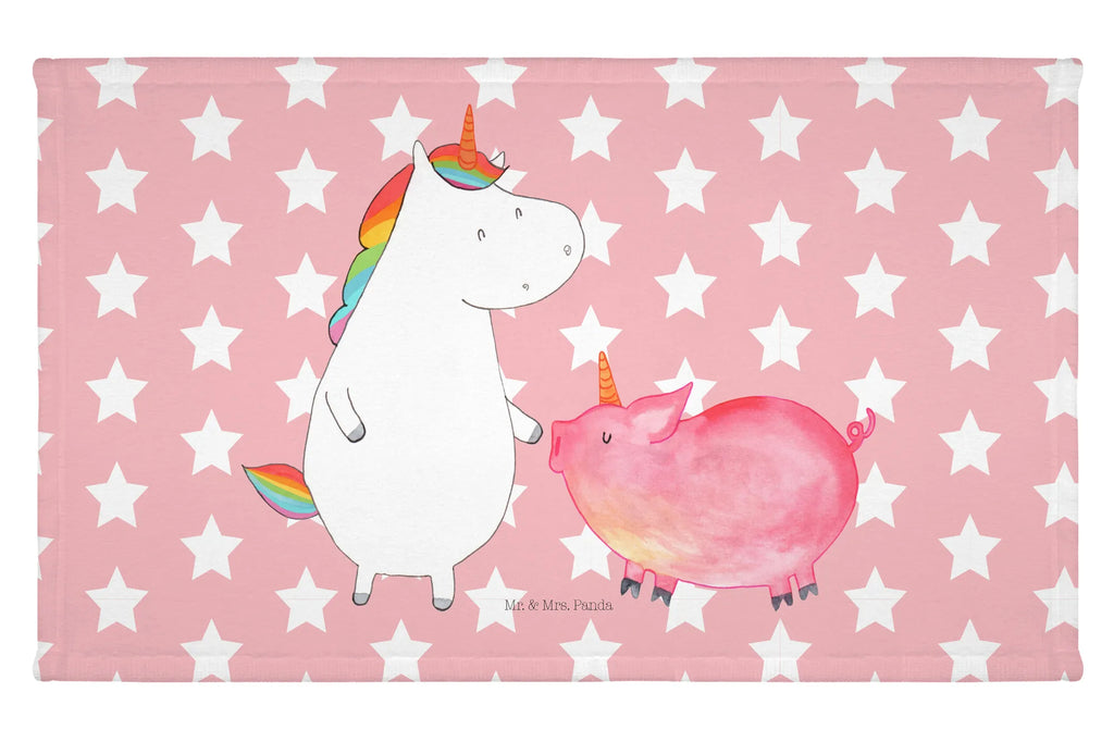 Handtuch Einhorn Schwein Handtuch, Badehandtuch, Badezimmer, Handtücher, groß, Kinder, Baby, Einhorn, Einhörner, Einhorn Deko, Pegasus, Unicorn, Freundschaft, Schweinhorn, Schwein, Freundin, Schweinchen