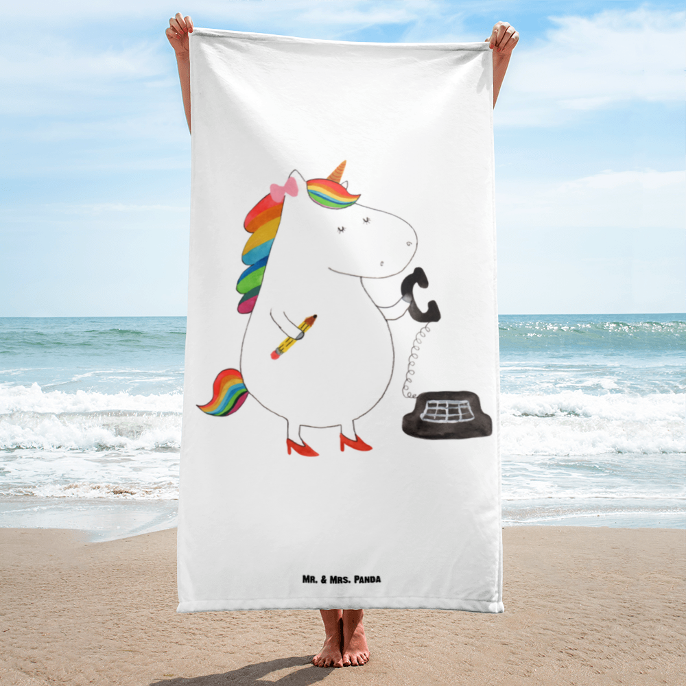 XL Badehandtuch Einhorn Sekretärin Handtuch, Badetuch, Duschtuch, Strandtuch, Saunatuch, Einhorn, Einhörner, Einhorn Deko, Pegasus, Unicorn, Sekretärin, Büro, Rechtsanwältin, Rechtsanwaltsgehilfin, Steuerbüro, Steuerkanzlei, Bürokraft, Bürohilfe