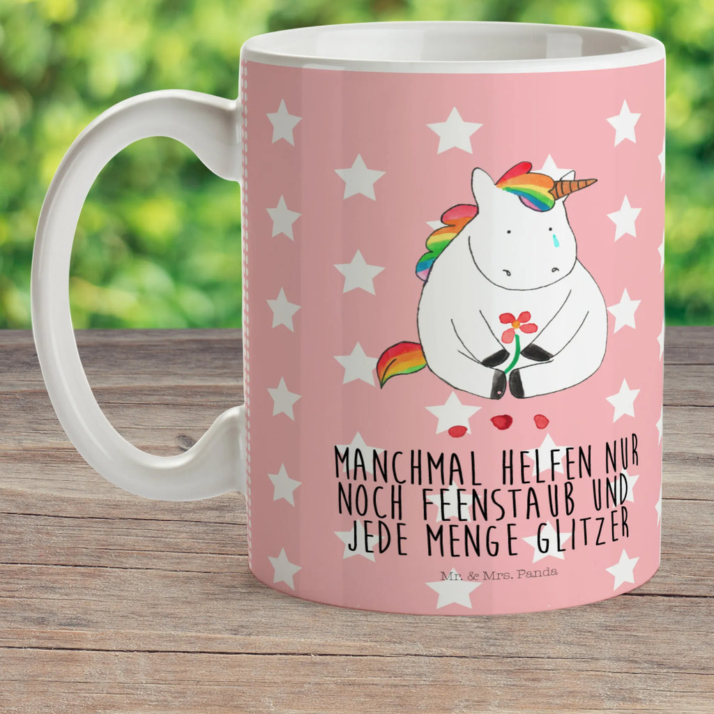 Kindertasse Einhorn Traurig Kindertasse, Kinder Tasse, Kunststoff Tasse, Kindergarten Tasse, Trinkbecher, Camping Becher, Kaffeetasse, Kunststoffbecher, Kindergartenbecher, Outdoorgeschirr, Kunststoffgeschirr, Reisebecher, Reisetasse, Kinderbecher, Bruchfeste Tasse, Bruchsichere Tasse, Plastik Tasse, Plastiktasse, Einhorn, Einhörner, Einhorn Deko, Unicorn, Glitzer, Trösten. Freundschaft, Freunde, Liebe, Trauer, Grußkarte, Blume