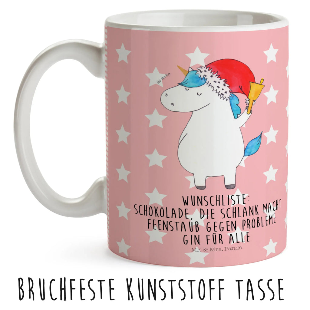 Kindertasse Einhorn Weihnachtsmann Kindertasse, Kinder Tasse, Kunststoff Tasse, Kindergarten Tasse, Trinkbecher, Camping Becher, Kaffeetasse, Kunststoffbecher, Kindergartenbecher, Outdoorgeschirr, Kunststoffgeschirr, Reisebecher, Reisetasse, Kinderbecher, Bruchfeste Tasse, Bruchsichere Tasse, Plastik Tasse, Plastiktasse, Einhorn, Einhörner, Einhorn Deko, Pegasus, Unicorn, Gin, Schokolade, Schoki, Weihnachten, Weihnachtsmann, Nikolaus, Wunschzettel, Wunschliste, Feenstaub