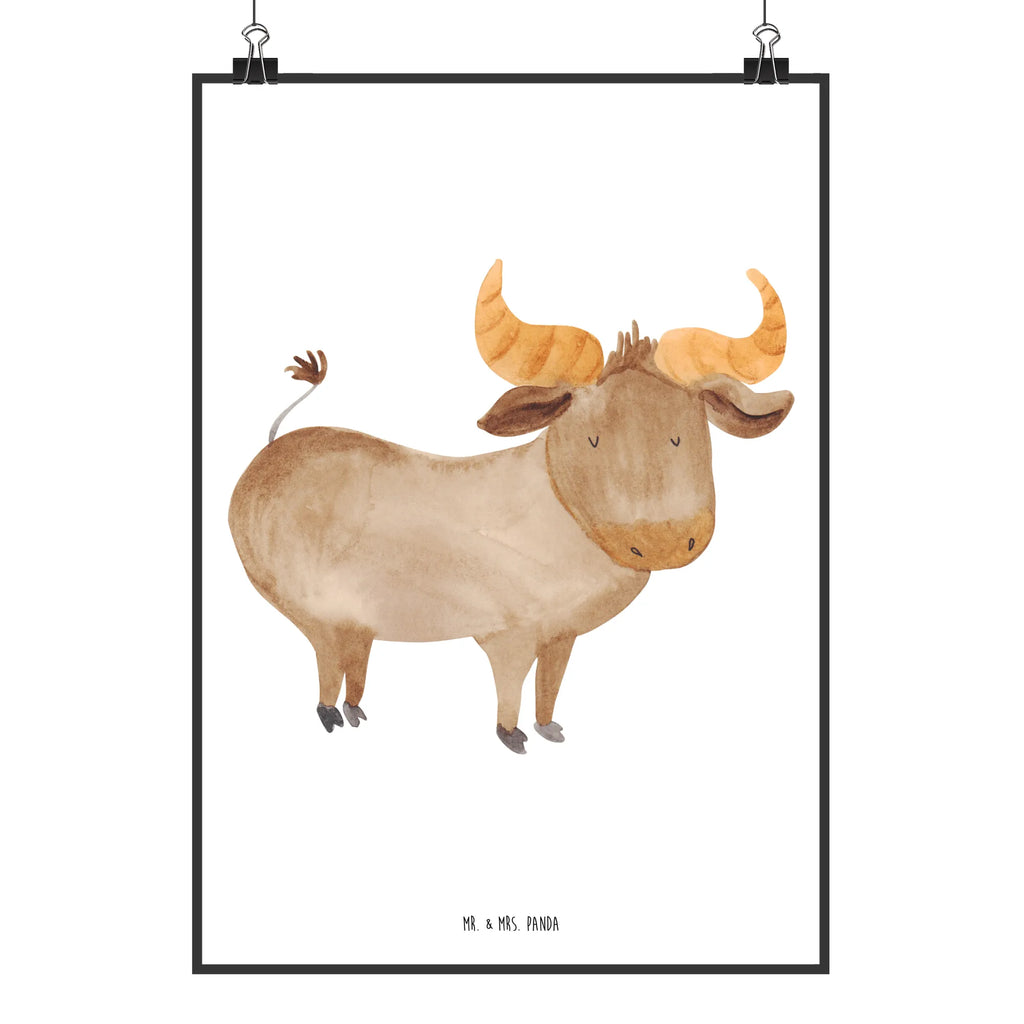 Poster Sternzeichen Stier Poster, Wandposter, Bild, Wanddeko, Küchenposter, Kinderposter, Wanddeko Bild, Raumdekoration, Wanddekoration, Handgemaltes Poster, Mr. & Mrs. Panda Poster, Designposter, Kunstdruck, Posterdruck, Tierkreiszeichen, Sternzeichen, Horoskop, Astrologie, Aszendent, Stier, Stier Geschenk, Stier Sternzeichen, Geschenk Mai, Geschenk April, Geburtstag Mai, Geburtstag April, Rind, Ochse