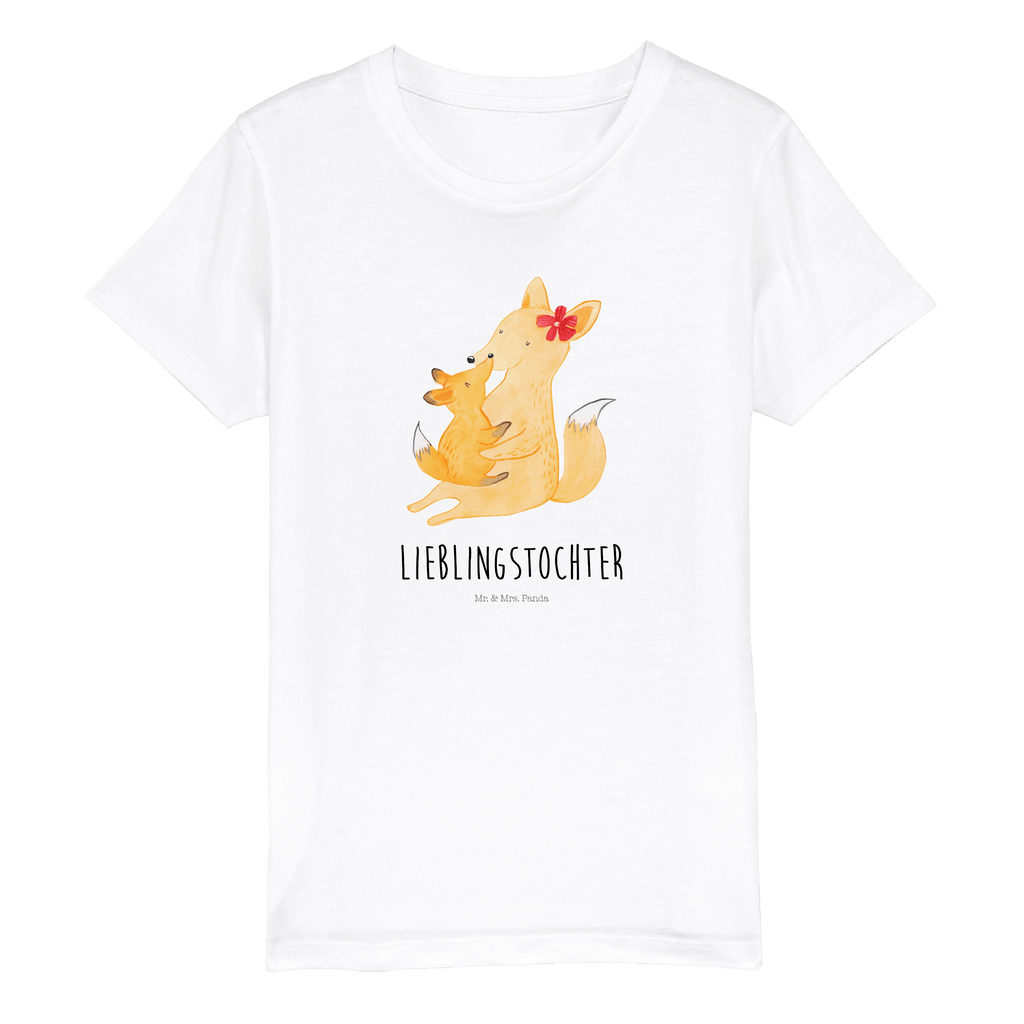 Organic Kinder T-Shirt Fuchs Mama Kinder T-Shirt, Kinder T-Shirt Mädchen, Kinder T-Shirt Jungen, Familie, Vatertag, Muttertag, Bruder, Schwester, Mama, Papa, Oma, Opa, Mutter, Tochter, Lieblingstochter, Beste Tochter, Geschenk