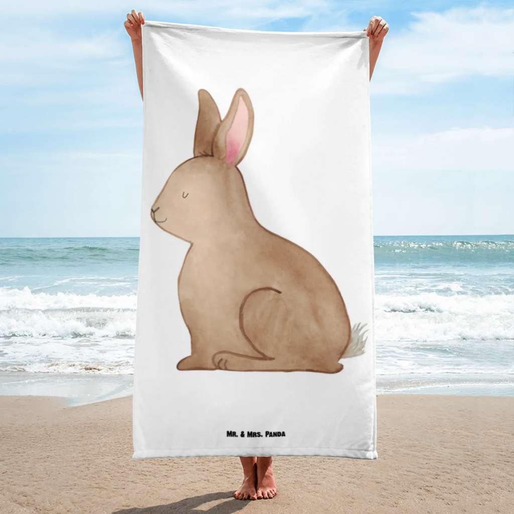 XL Badehandtuch Hase sitzend Handtuch, Badetuch, Duschtuch, Strandtuch, Saunatuch, Ostern, Osterhase, Ostergeschenke, Osternest, Osterdeko, Geschenke zu Ostern, Ostern Geschenk, Ostergeschenke Kinder, Ostern Kinder, Frohe Ostern, Ostergrüße, Osterblume, Liebe, Grüße, Hase, Kaninchen