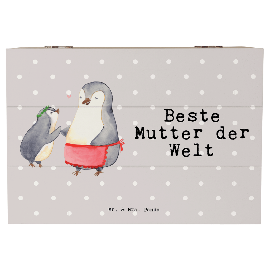 Holzkiste Pinguin Beste Mutter der Welt Holzkiste, Kiste, Schatzkiste, Truhe, Schatulle, XXL, Erinnerungsbox, Erinnerungskiste, Dekokiste, Aufbewahrungsbox, Geschenkbox, Geschenkdose, für, Dankeschön, Geschenk, Schenken, Geburtstag, Geburtstagsgeschenk, Geschenkidee, Danke, Bedanken, Mitbringsel, Freude machen, Geschenktipp, Mama, Mami, Mutter, Muttertag, Mutti, Ma, Tochter, Sohn, Beste Mama, Beste, Supermama