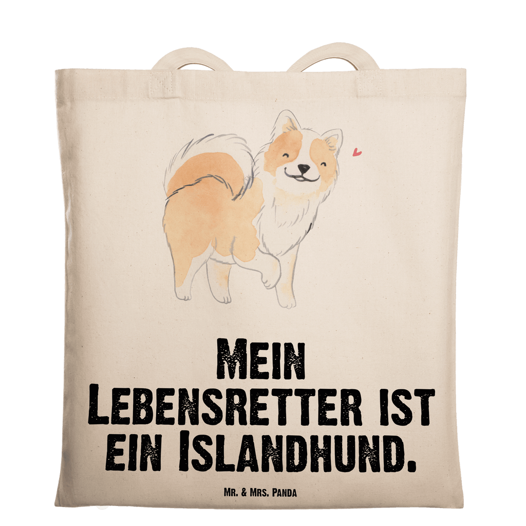 Tragetasche Islandhund Lebensretter Beuteltasche, Beutel, Einkaufstasche, Jutebeutel, Stoffbeutel, Tasche, Shopper, Umhängetasche, Strandtasche, Schultertasche, Stofftasche, Tragetasche, Badetasche, Jutetasche, Einkaufstüte, Laptoptasche, Hund, Hunderasse, Rassehund, Hundebesitzer, Geschenk, Tierfreund, Schenken, Welpe, Islandhund, isländischer Schäferhund