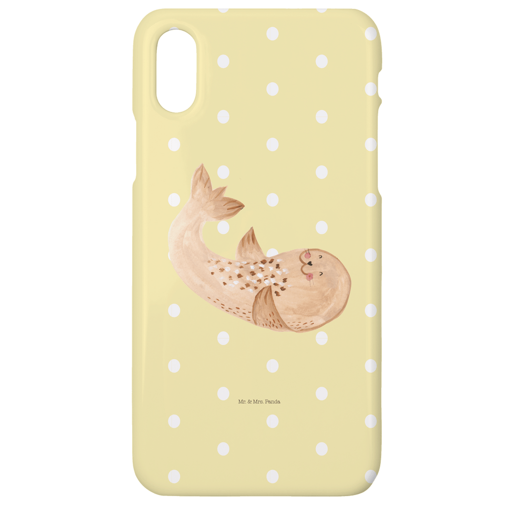 Handyhülle Robbe Liegen Handyhülle, Handycover, Cover, Handy, Hülle, Iphone 10, Iphone X, Tiermotive, Gute Laune, lustige Sprüche, Tiere, Robbe, Robben, Seehund, Strand, Meerestier, Ostsee, Nordsee, Lachen, Freude