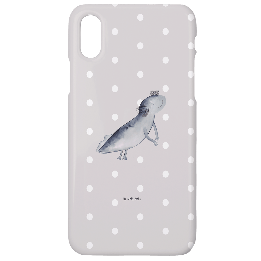 Handyhülle Axolotl Schwimmen Handyhülle, Handycover, Cover, Handy, Hülle, Iphone 10, Iphone X, Axolotl, Molch, Axolot, Schwanzlurch, Lurch, Lurche, Problem, Probleme, Lösungen, Motivation