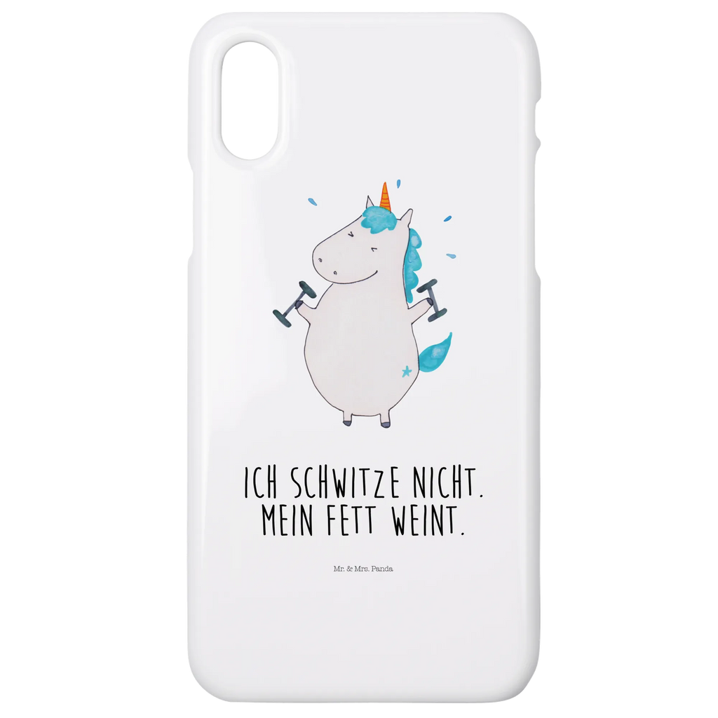 Handyhülle Einhorn Fitness Handyhülle, Handycover, Cover, Handy, Hülle, Iphone 10, Iphone X, Einhorn, Einhörner, Einhorn Deko, Unicorn, Gym, Fitness, Fitnessstudio, Diät, Abnehmen, Sport, Pumpen, Geräte, Sixpack