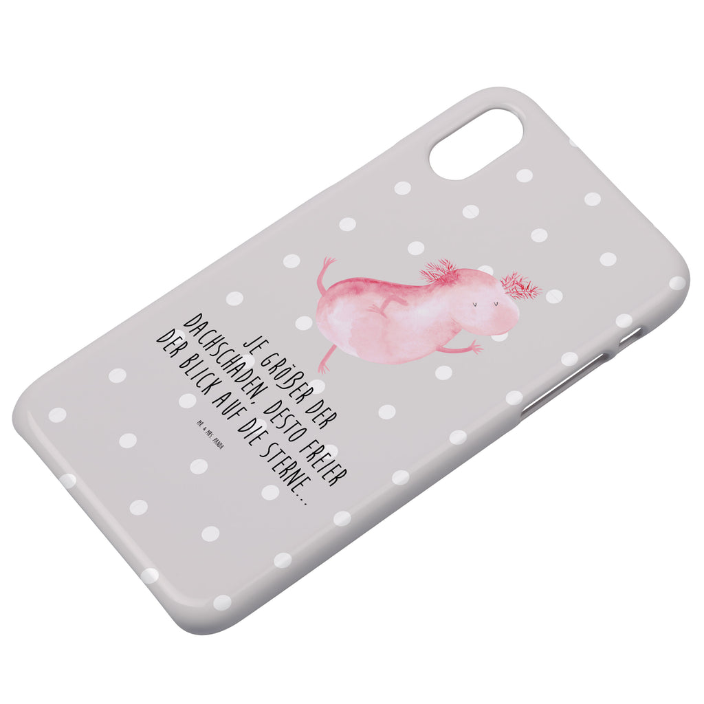 Handyhülle Axolotl Tanzen Handyhülle, Handycover, Cover, Handy, Hülle, Samsung Galaxy S8 plus, Axolotl, Molch, Axolot, Schwanzlurch, Lurch, Lurche, Dachschaden, Sterne, verrückt, Freundin, beste Freundin