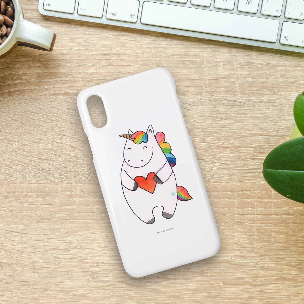 Handyhülle Einhorn Herz Handyhülle, Handycover, Cover, Handy, Hülle, Iphone 10, Iphone X, Einhorn, Einhörner, Einhorn Deko, Pegasus, Unicorn, Herz, schlimm, böse, witzig, lustig, Freundin, anders, bunt