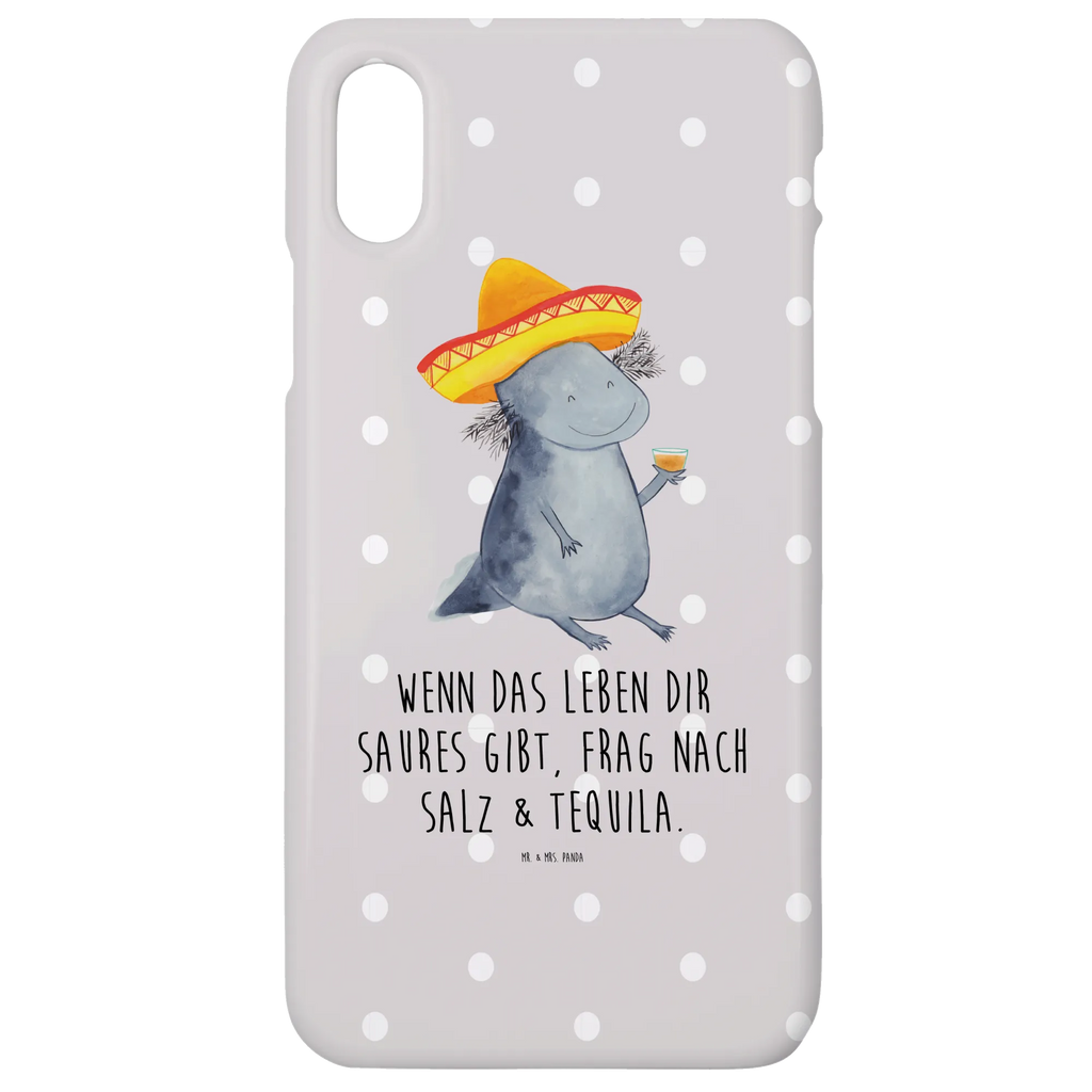 Handyhülle Axolotl Tequila Handyhülle, Handycover, Cover, Handy, Hülle, Iphone 10, Iphone X, Axolotl, Molch, Mexico, Mexiko, Sombrero, Zitrone, Tequila, Motivation, Spruch, Schwanzlurch, Lurch, Lurche, Axolot, Feuerdrache, Feuersalamander