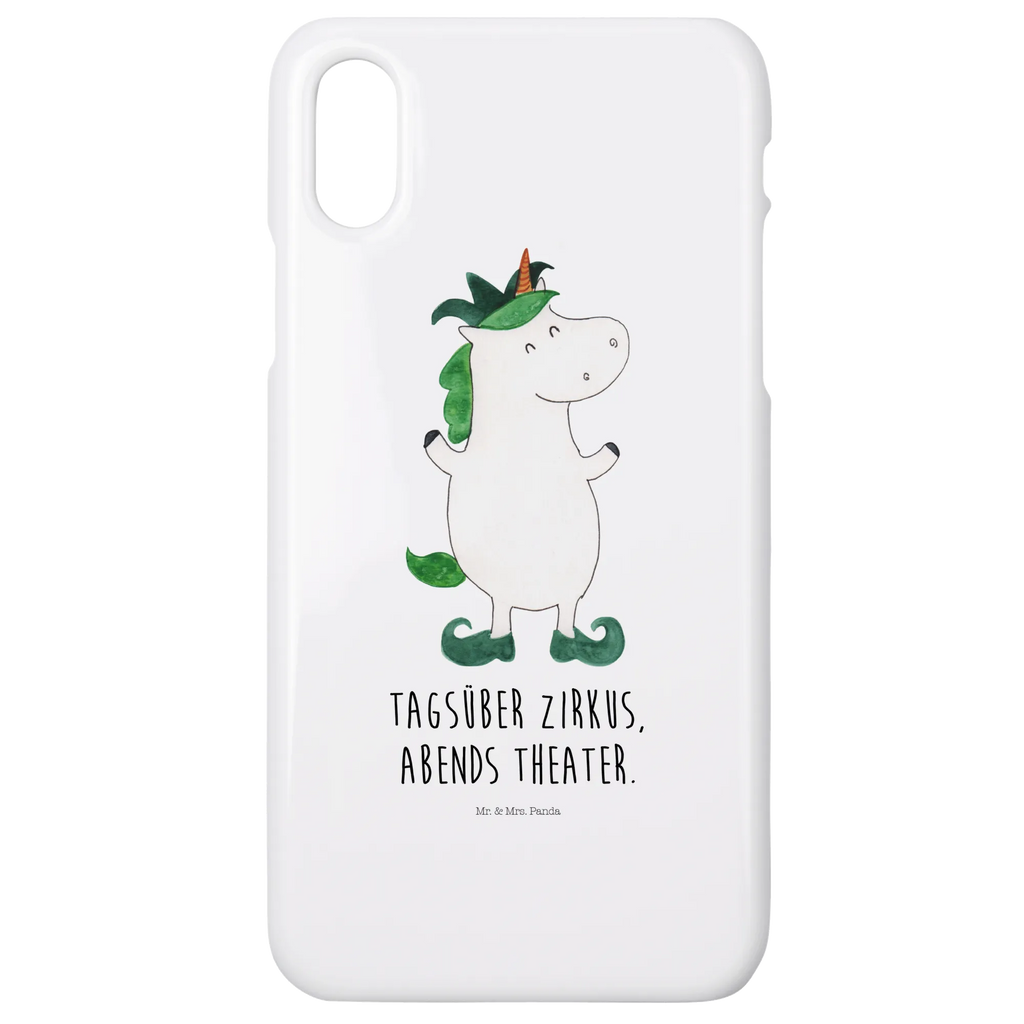 Handyhülle Einhorn Joker Handyhülle, Handycover, Cover, Handy, Hülle, Iphone 10, Iphone X, Einhorn, Einhörner, Einhorn Deko, Unicorn, Hofnarr, Kasper, Gaukler, Mittelalter