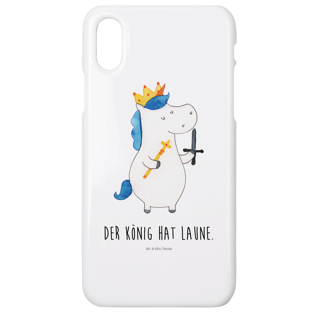 Handyhülle Einhorn König mit Schwert Handyhülle, Handycover, Cover, Handy, Hülle, Iphone 10, Iphone X, Einhorn, Einhörner, Einhorn Deko, Pegasus, Unicorn, König, Ritter, Mittelalter