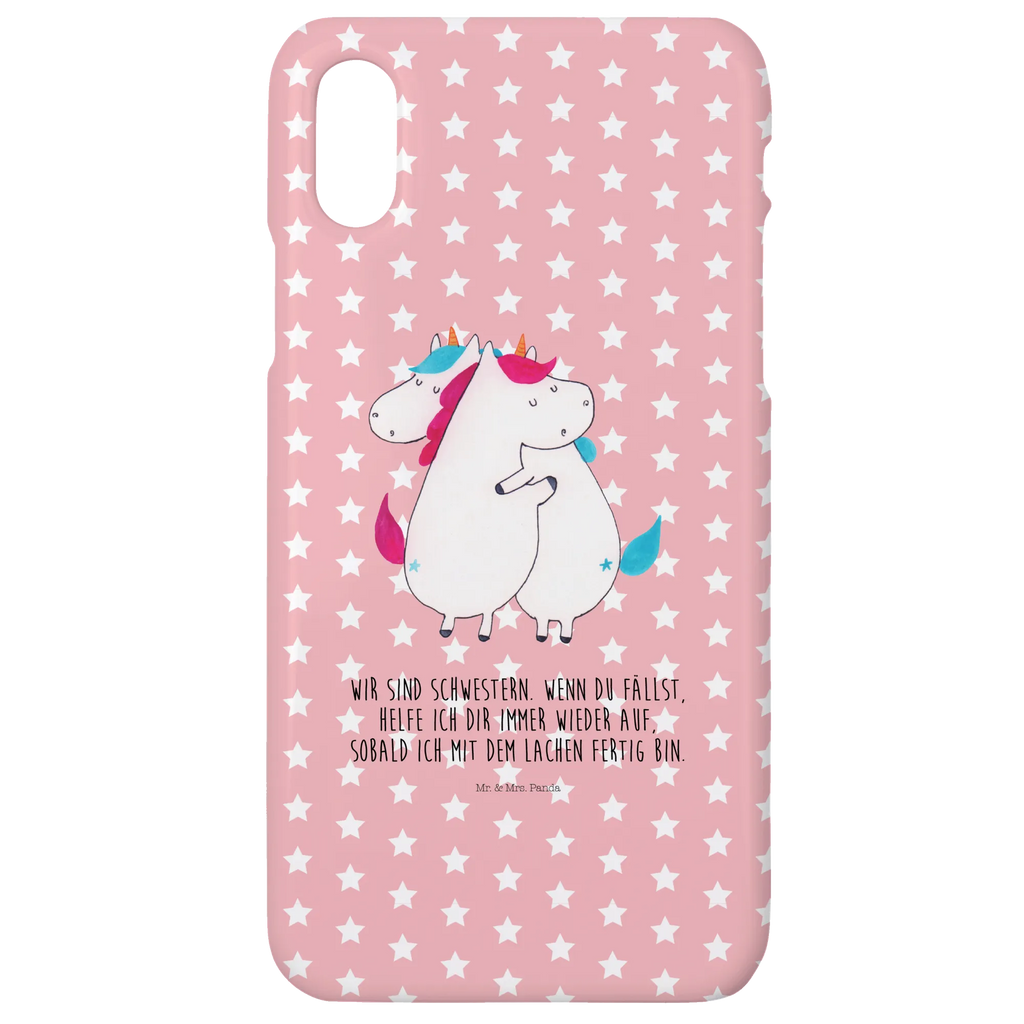 Handyhülle Einhörner Umarmen Handyhülle, Handycover, Cover, Handy, Hülle, Iphone 10, Iphone X, Einhorn, Einhörner, Einhorn Deko, Unicorn, Freundinnen, Freundin, BFF, Schwester, Schwestern, Familie, Geschwister, Sister, Liebe