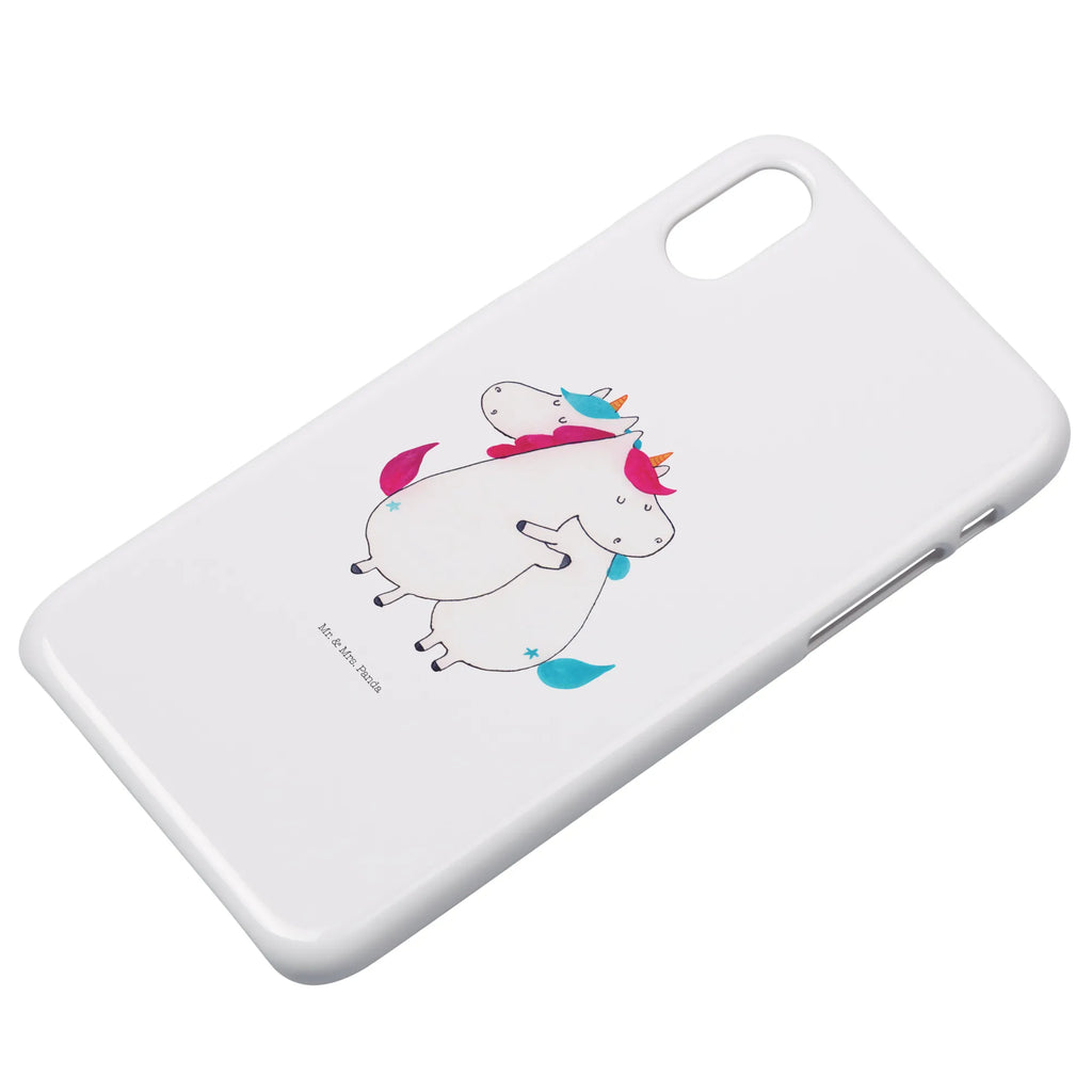 Handyhülle Einhörner Umarmen Handyhülle, Handycover, Cover, Handy, Hülle, Iphone 10, Iphone X, Einhorn, Einhörner, Einhorn Deko, Pegasus, Unicorn, Freundinnen, Freundin, BFF, Schwester, Schwestern, Familie, Geschwister, Sister, Liebe