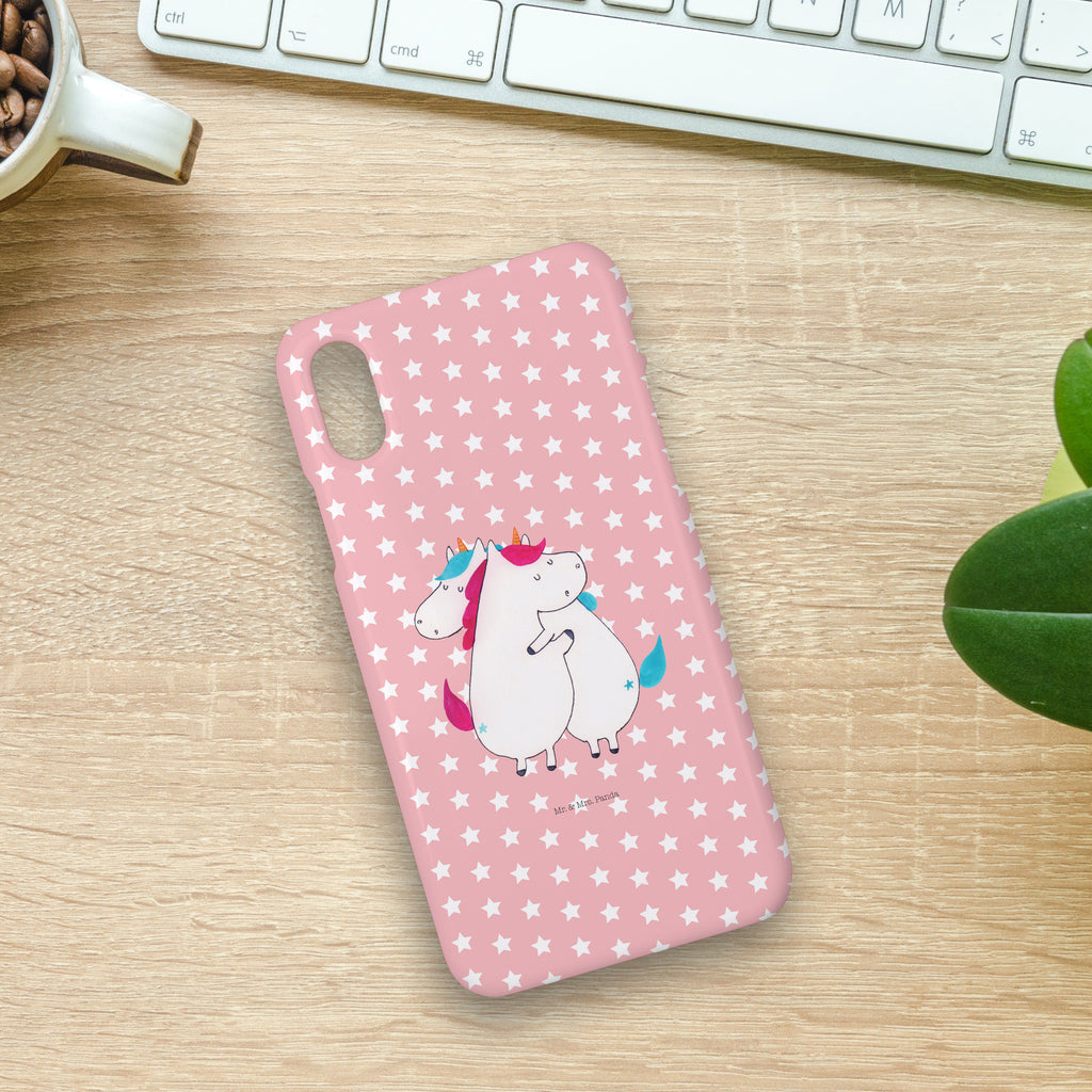 Handyhülle Einhörner Umarmen Handyhülle, Handycover, Cover, Handy, Hülle, Iphone 10, Iphone X, Einhorn, Einhörner, Einhorn Deko, Pegasus, Unicorn, Freundinnen, Freundin, BFF, Schwester, Schwestern, Familie, Geschwister, Sister, Liebe