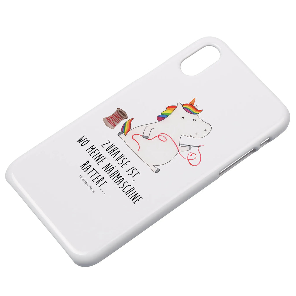 Handyhülle Einhorn Näherin Handyhülle, Handycover, Cover, Handy, Hülle, Iphone 10, Iphone X, Einhorn, Einhörner, Einhorn Deko, Pegasus, Unicorn, Näherin, nähen, Mädchen, Freundin, Häkeln, Stricken, basteln, Nähzimmer