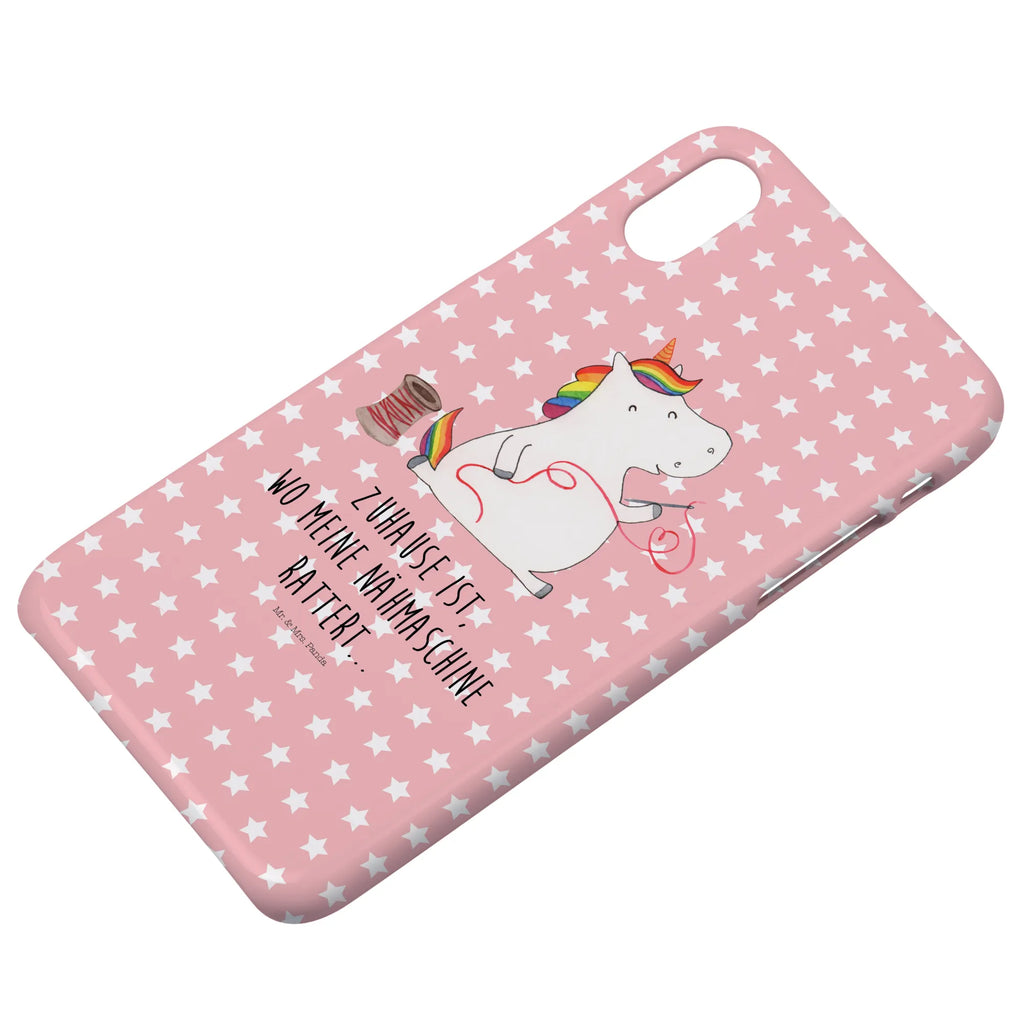 Handyhülle Einhorn Näherin Handyhülle, Handycover, Cover, Handy, Hülle, Iphone 10, Iphone X, Einhorn, Einhörner, Einhorn Deko, Pegasus, Unicorn, Näherin, nähen, Mädchen, Freundin, Häkeln, Stricken, basteln, Nähzimmer