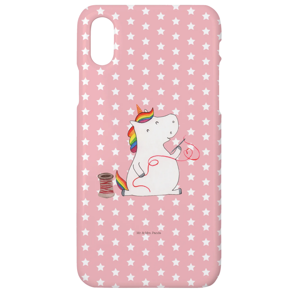 Handyhülle Einhorn Näherin Handyhülle, Handycover, Cover, Handy, Hülle, Iphone 10, Iphone X, Einhorn, Einhörner, Einhorn Deko, Pegasus, Unicorn, Näherin, nähen, Mädchen, Freundin, Häkeln, Stricken, basteln, Nähzimmer