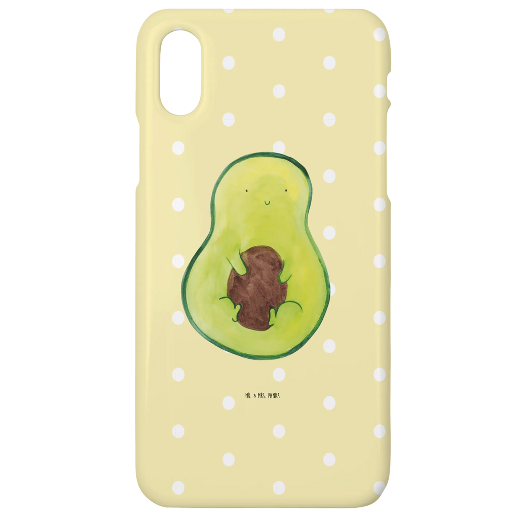 Handyhülle Avocado Kern Handyhülle, Handycover, Cover, Handy, Hülle, Iphone 10, Iphone X, Avocado, Veggie, Vegan, Gesund, Avokado, Avocadokern, Kern, Pflanze, Spruch Leben