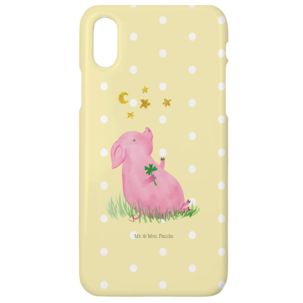 Handyhülle Schwein Glück Handyhülle, Handycover, Cover, Handy, Hülle, Iphone 10, Iphone X, Tiermotive, Gute Laune, lustige Sprüche, Tiere, Glücksschwein. Glück, Schwein, Schweinchen, Sterne, Sernchen, Ziele, Träume, Motivation, Glücksbringer