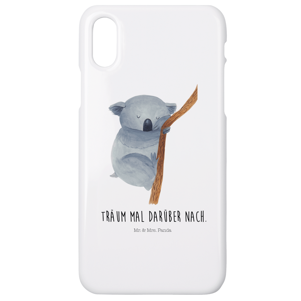 Handyhülle Koalabär Handyhülle, Handycover, Cover, Handy, Hülle, Iphone 10, Iphone X, Tiermotive, Gute Laune, lustige Sprüche, Tiere, Koala, träumen, Traum, schlafen, Schlafzimmer, Traumland, Bär, Koalabär