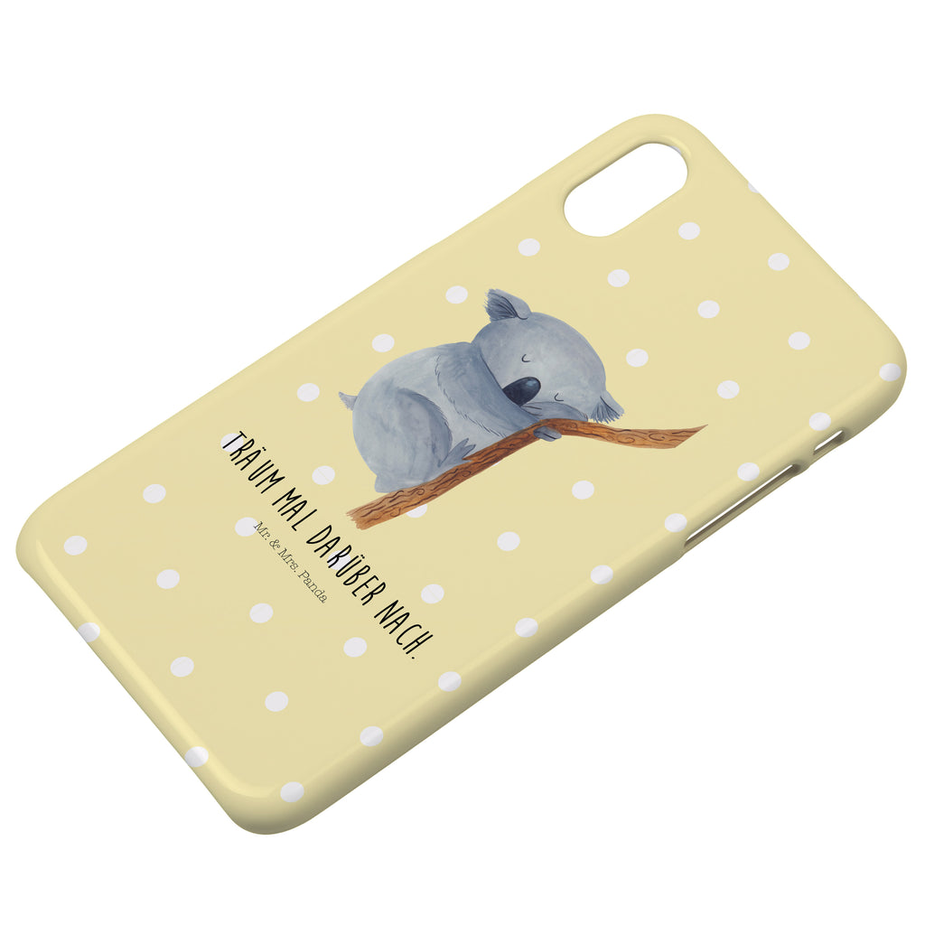 Handyhülle Koalabär Handyhülle, Handycover, Cover, Handy, Hülle, Iphone 10, Iphone X, Tiermotive, Gute Laune, lustige Sprüche, Tiere, Koala, träumen, Traum, schlafen, Schlafzimmer, Traumland, Bär, Koalabär