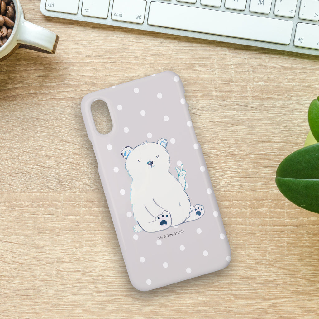 Handyhülle Eisbär Faul Handyhülle, Handycover, Cover, Handy, Hülle, Samsung Galaxy S8 plus, Bär, Teddy, Teddybär, Eisbär, Nordpol, Faul, Entspannen, Relaxen, Büro, Arbeit, Bürojob, Arbeitsplatz, Homeoffice