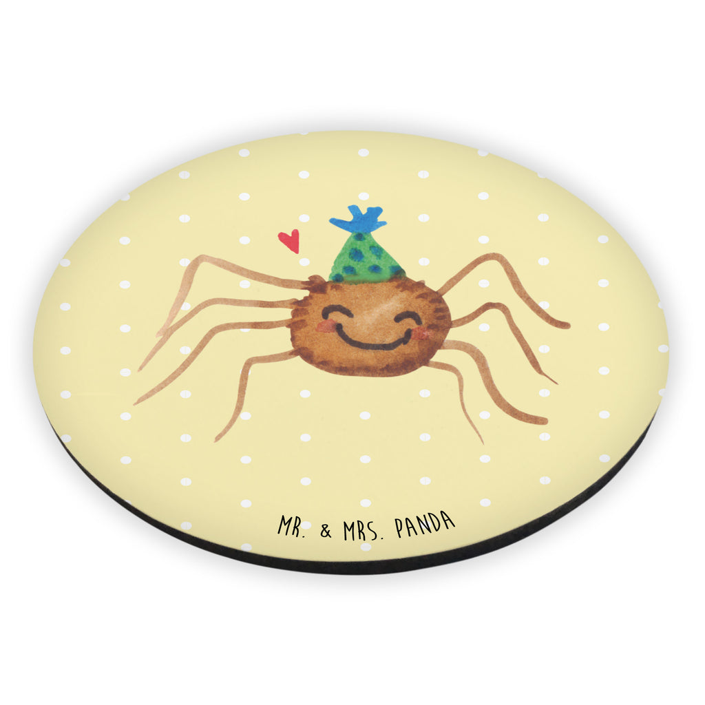 Rund Magnet Spinne Agathe Party Kühlschrankmagnet, Pinnwandmagnet, Souvenir Magnet, Motivmagnete, Dekomagnet, Whiteboard Magnet, Notiz Magnet, Kühlschrank Dekoration, Spinne Agathe, Spinne, Agathe, Videos, Merchandise, Selbstliebe, Wunder, Motivation, Glück