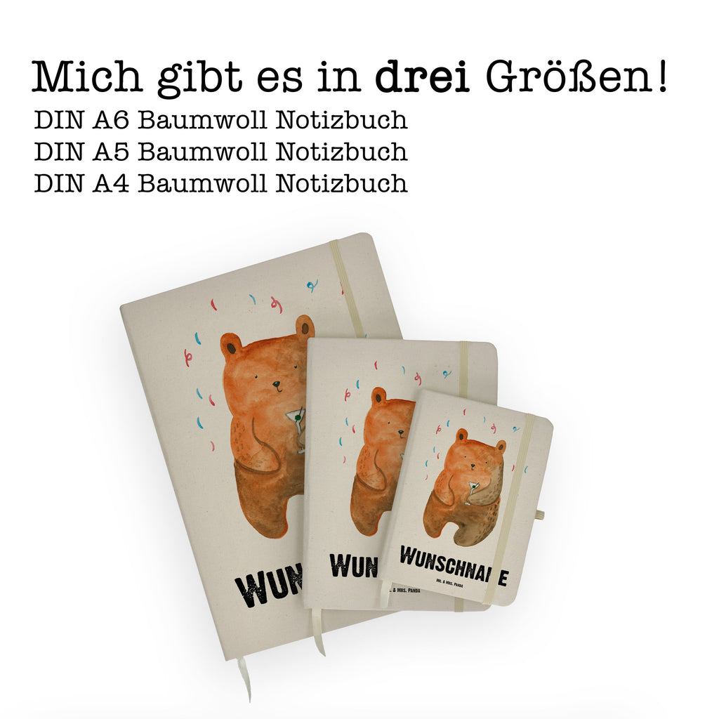 DIN A4 Personalisiertes Notizbuch Bär Party Personalisiertes Notizbuch, Notizbuch mit Namen, Notizbuch bedrucken, Personalisierung, Namensbuch, Namen, Bär, Teddy, Teddybär, Geburtstag, Geburtstagsgeschenk, Geschenk, Party, Feiern, Abfeiern, Mitbringsel, Gute Laune, Lustig