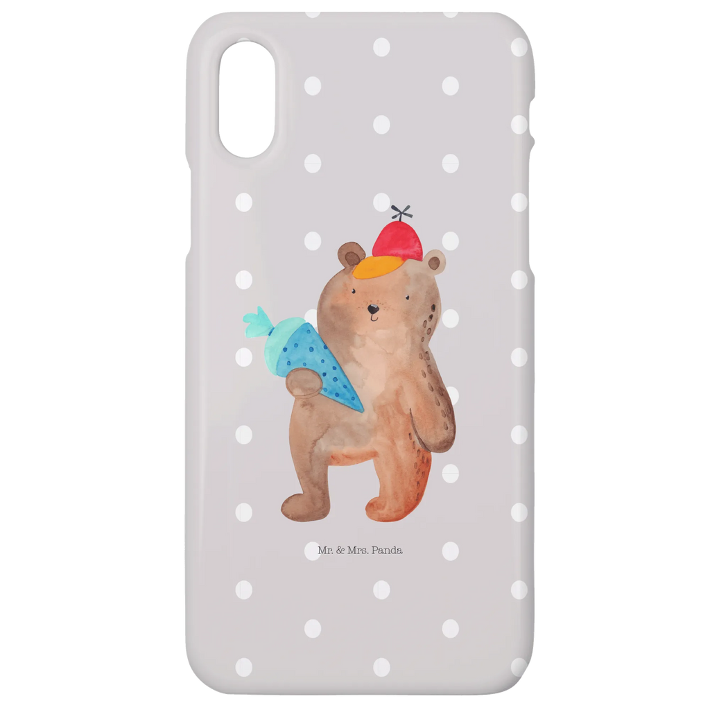 Handyhülle Bär Schultüte Handyhülle, Handycover, Cover, Handy, Hülle, Iphone 10, Iphone X, Bär, Teddy, Teddybär, Bär Motiv, Schultüte, Erster Schultag Geschenk, Einschulung Geschenk, Schule Geschenk, Grundschule, Schulanfang, Schulbeginn