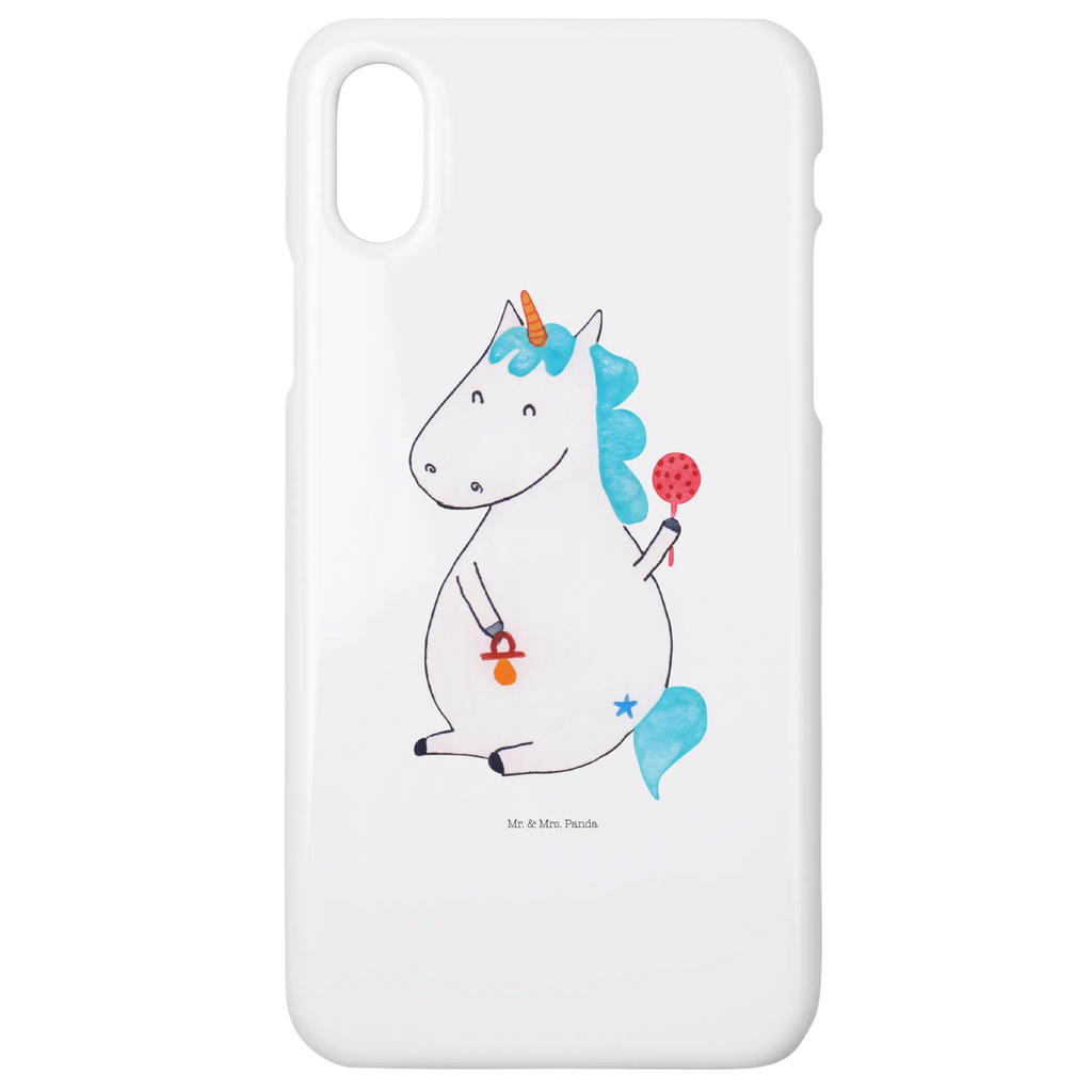 Handyhülle Einhorn Baby Handyhülle, Handycover, Cover, Handy, Hülle, Iphone 10, Iphone X, Einhorn, Einhörner, Einhorn Deko, Pegasus, Unicorn, Mutter, Geburt, Geburtstag, erstes Kind, Baby, Babyglück, Nachwuchs, Eltern, Party, Kind, Schnuller