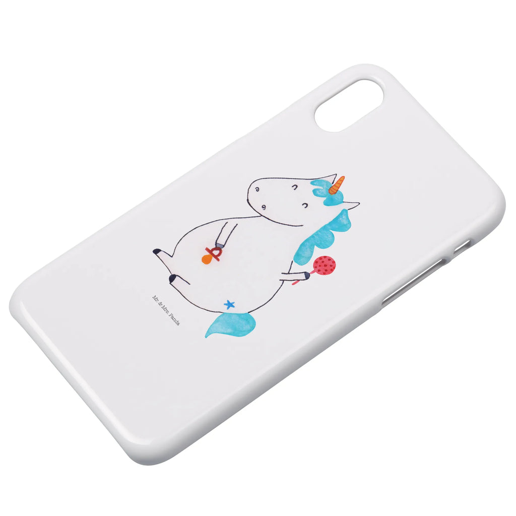 Handyhülle Einhorn Baby Handyhülle, Handycover, Cover, Handy, Hülle, Iphone 10, Iphone X, Einhorn, Einhörner, Einhorn Deko, Pegasus, Unicorn, Mutter, Geburt, Geburtstag, erstes Kind, Baby, Babyglück, Nachwuchs, Eltern, Party, Kind, Schnuller