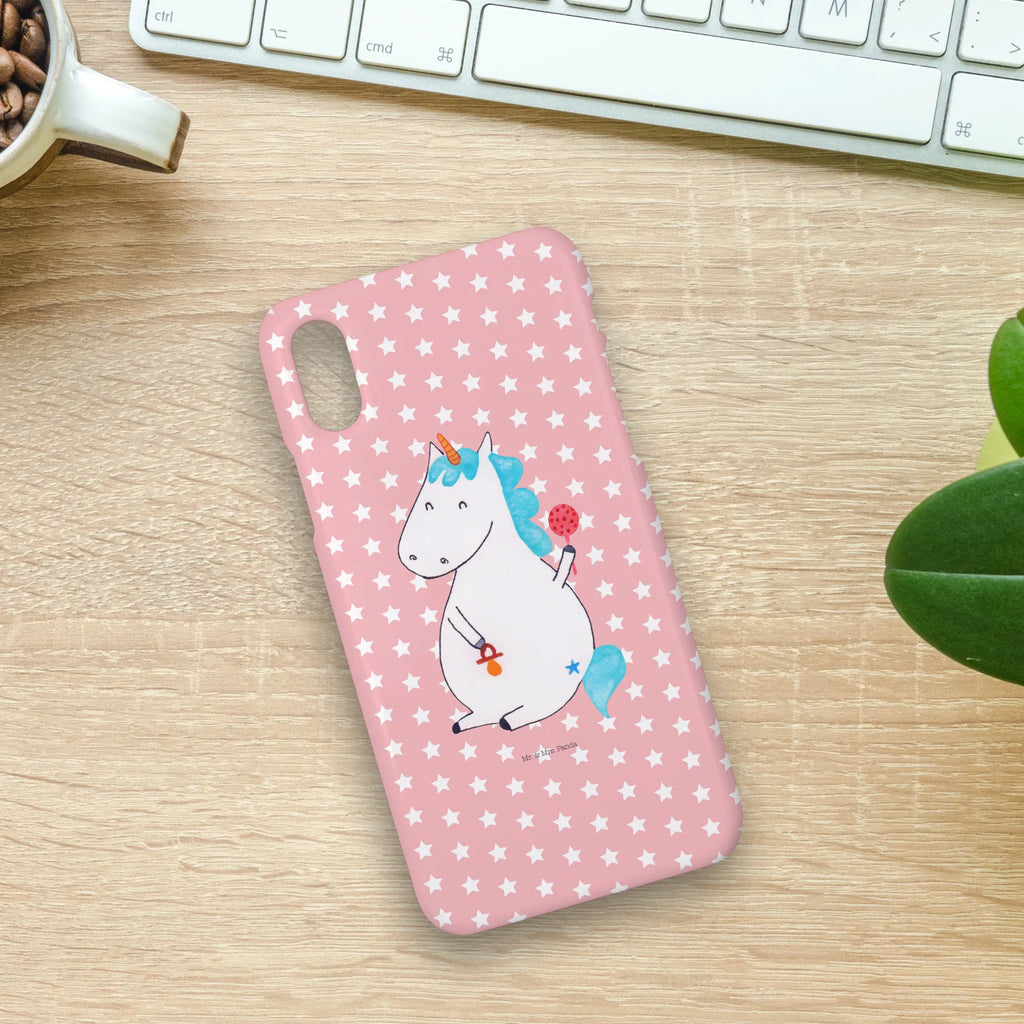 Handyhülle Einhorn Baby Handyhülle, Handycover, Cover, Handy, Hülle, Iphone 10, Iphone X, Einhorn, Einhörner, Einhorn Deko, Pegasus, Unicorn, Mutter, Geburt, Geburtstag, erstes Kind, Baby, Babyglück, Nachwuchs, Eltern, Party, Kind, Schnuller