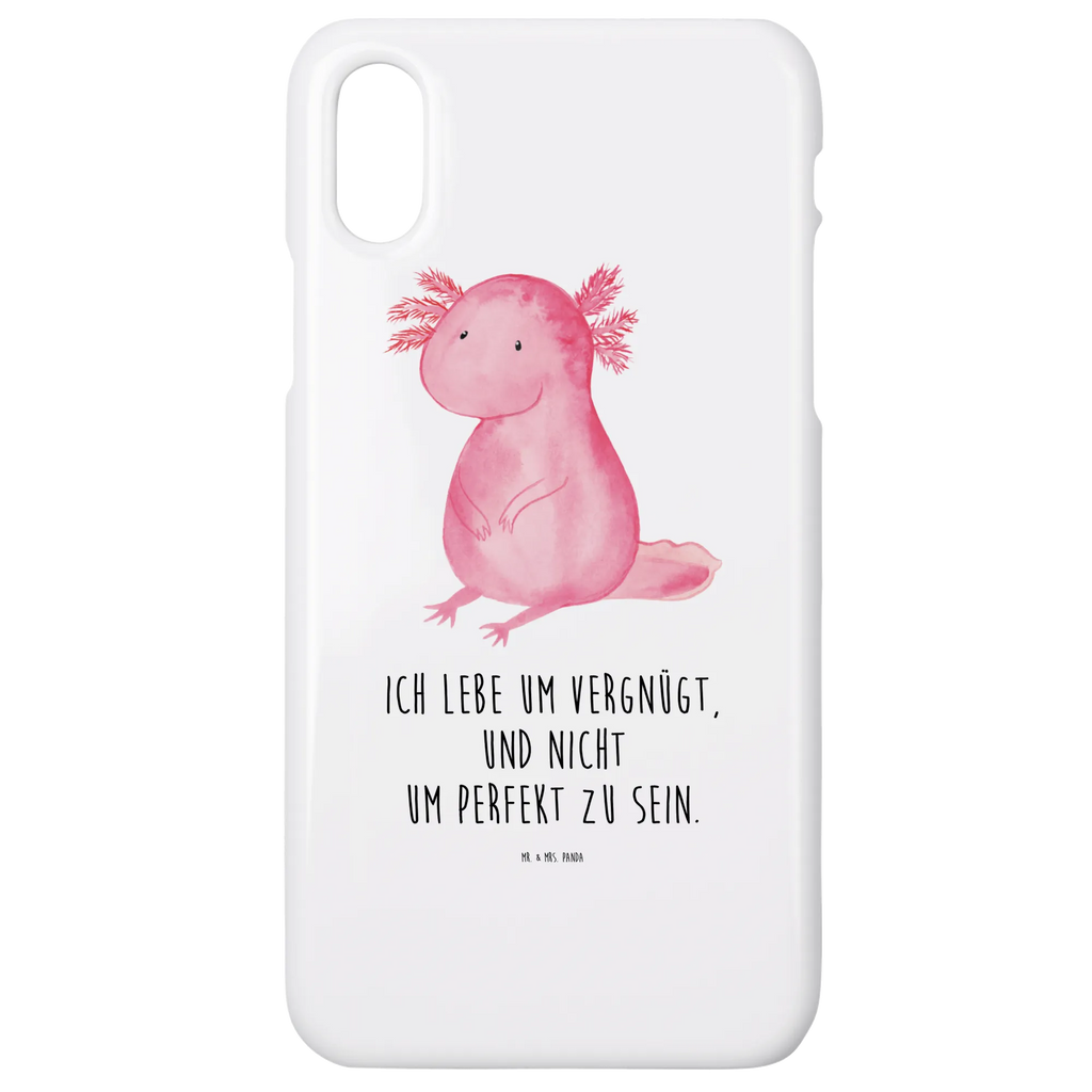 Handyhülle Axolotl null Handyhülle, Handycover, Cover, Handy, Hülle, Iphone 10, Iphone X, Axolotl, Molch, Axolot, vergnügt, fröhlich, zufrieden, Lebensstil, Weisheit, Lebensweisheit, Liebe, Freundin