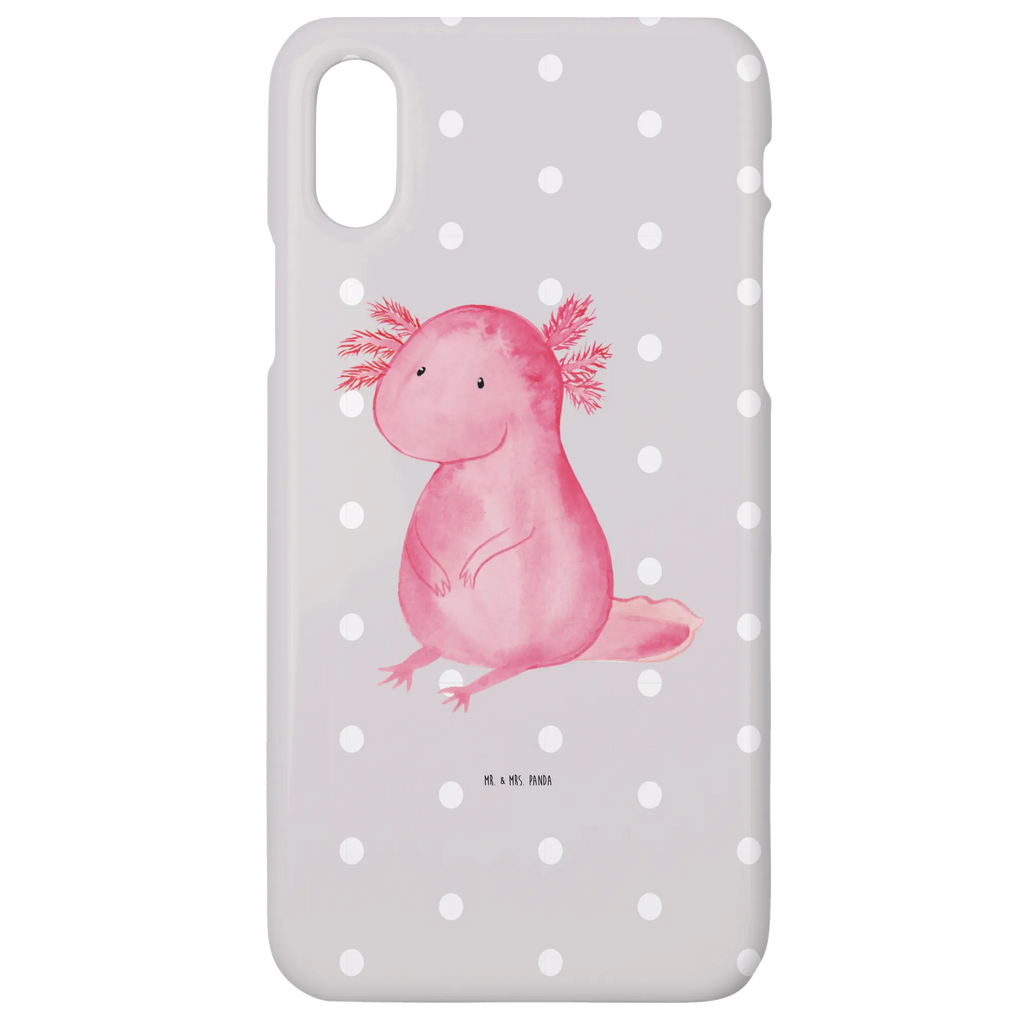 Handyhülle Axolotl null Handyhülle, Handycover, Cover, Handy, Hülle, Iphone 10, Iphone X, Axolotl, Molch, Axolot, vergnügt, fröhlich, zufrieden, Lebensstil, Weisheit, Lebensweisheit, Liebe, Freundin