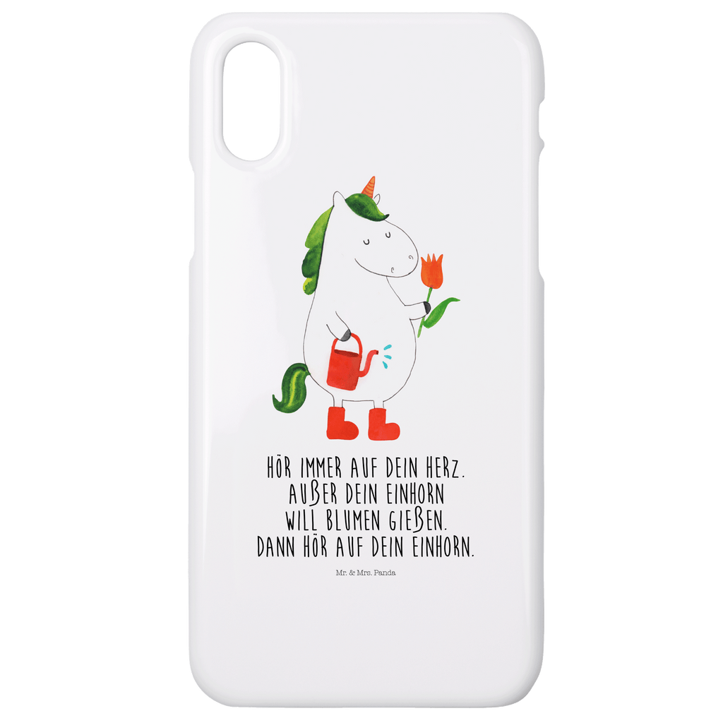 Handyhülle Einhorn Gärtner Handyhülle, Handycover, Cover, Handy, Hülle, Iphone 10, Iphone X, Einhorn, Einhörner, Einhorn Deko, Pegasus, Unicorn, Luftballon, Gießkanne, Giesskanne, Lebenslust, Freude, Blume, Freundin, Garten, Stiefel