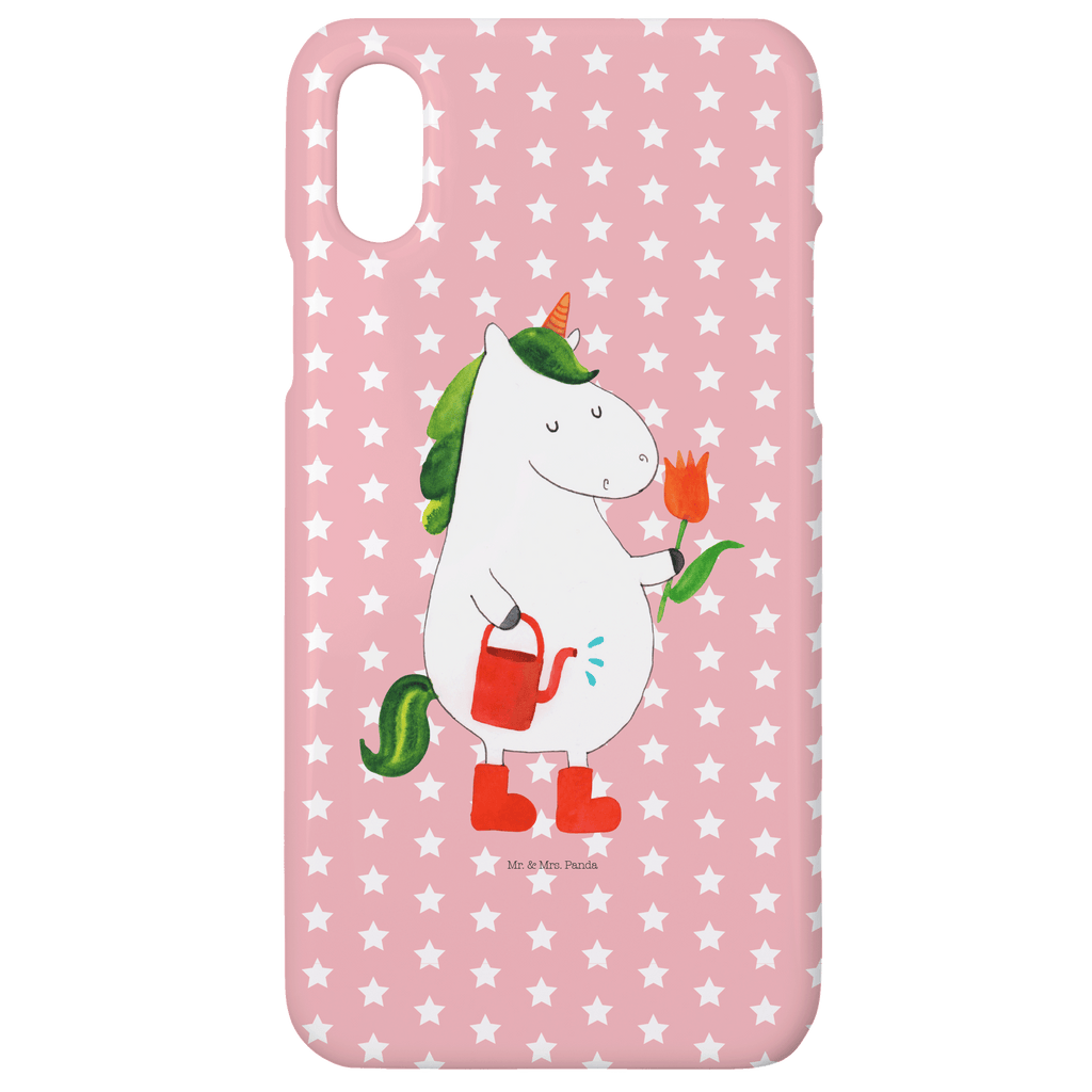 Handyhülle Einhorn Gärtner Handyhülle, Handycover, Cover, Handy, Hülle, Iphone 10, Iphone X, Einhorn, Einhörner, Einhorn Deko, Pegasus, Unicorn, Luftballon, Gießkanne, Giesskanne, Lebenslust, Freude, Blume, Freundin, Garten, Stiefel