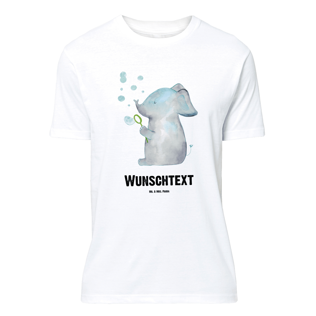 Personalisiertes T-Shirt Elefant Seifenblasen T-Shirt Personalisiert, T-Shirt mit Namen, T-Shirt mit Aufruck, Männer, Frauen, Wunschtext, Bedrucken, Tiermotive, Gute Laune, lustige Sprüche, Tiere, Elefant, Elefanten, Dickhäuter, Rüsseltier, Seifenblasen, Liebe, Heimat, Gefühl. Daheim, Liebesbeweis, Liebesspruch