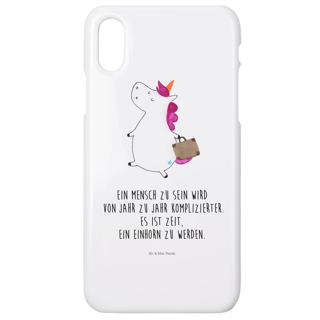 Handyhülle Einhorn Koffer Handyhülle, Handycover, Cover, Handy, Hülle, Iphone 10, Iphone X, Einhorn, Einhörner, Einhorn Deko, Pegasus, Unicorn, unicorn, Koffer, Verreisen, Reise, Gepäck, Abenteuer, Erwachsen, Kind, albern, Spaß, lustig, witzig