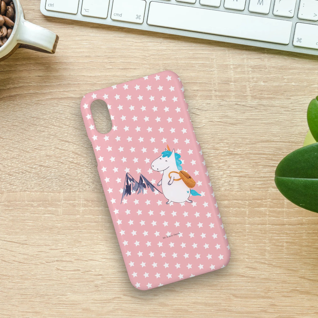 Handyhülle Einhorn Bergsteiger Handyhülle, Handycover, Cover, Handy, Hülle, Iphone 10, Iphone X, Einhorn, Einhörner, Einhorn Deko, Unicorn, Bergsteiger, Abenteuer, Berge, Abenteurer, Weltenbummler, Weltreise, Reisen, Urlaub, Entdecker