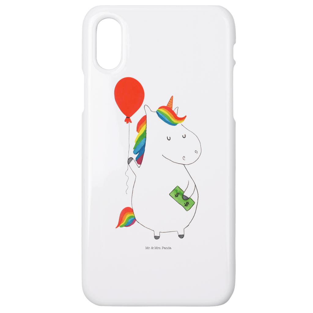 Handyhülle Einhorn Luftballon Handyhülle, Handycover, Cover, Handy, Hülle, Iphone 10, Iphone X, Einhorn, Einhörner, Einhorn Deko, Pegasus, Unicorn, Luftballon, Geld, Lebenslust, Freude, Geschenk, Freundin