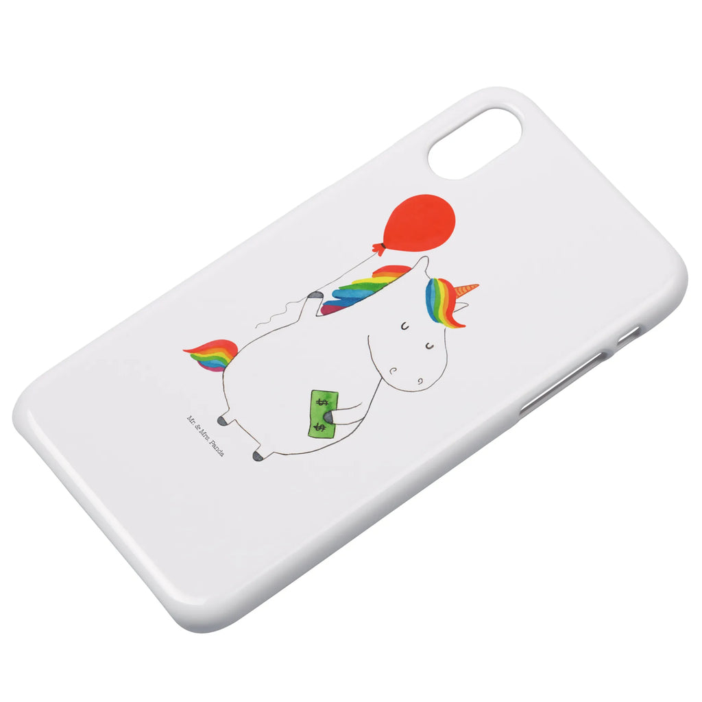 Handyhülle Einhorn Luftballon Handyhülle, Handycover, Cover, Handy, Hülle, Iphone 10, Iphone X, Einhorn, Einhörner, Einhorn Deko, Pegasus, Unicorn, Luftballon, Geld, Lebenslust, Freude, Geschenk, Freundin