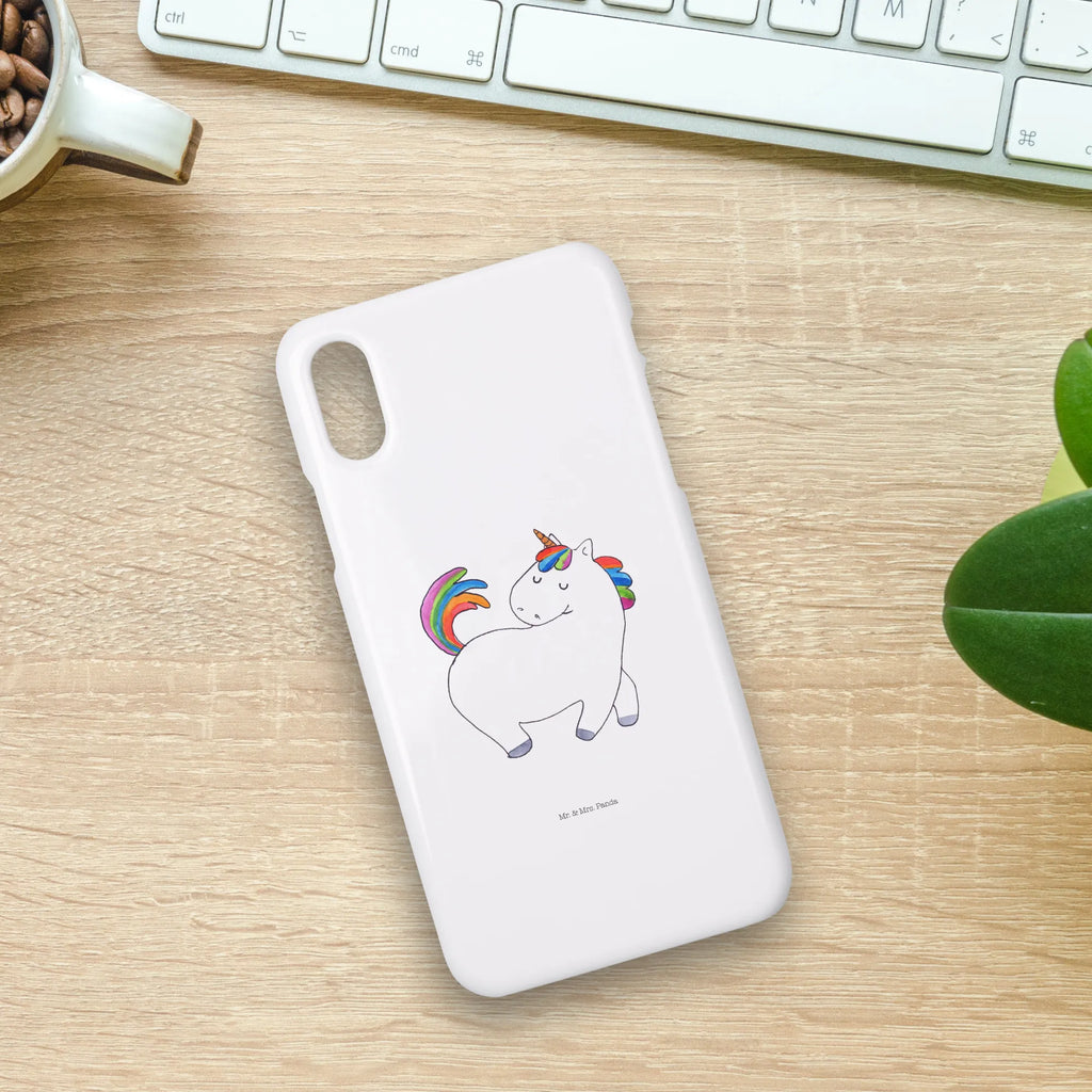 Handyhülle Einhorn Stolzieren Handyhülle, Handycover, Cover, Handy, Hülle, Iphone 10, Iphone X, Einhorn, Einhörner, Einhorn Deko, Pegasus, Unicorn, stolz, anders, bunt, Pferd, Reiter, Reiten, Freundin, Geschenk