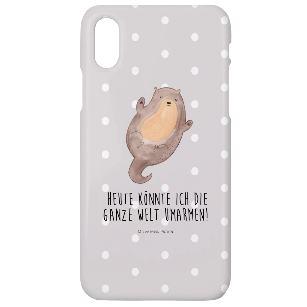 Handyhülle Otter Umarmen Handyhülle, Handycover, Cover, Handy, Hülle, Iphone 10, Iphone X, Otter, Fischotter, Seeotter, Otter Seeotter See Otter